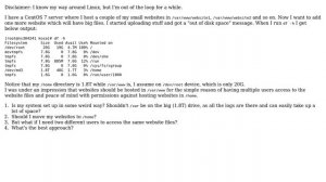 CentOS running out of space for website files (2 Solutions!!)