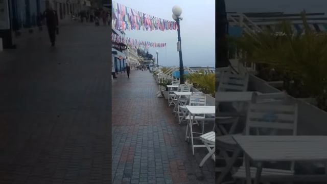 Сочи зимой, Набережная Черного моря
