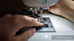 Как сделать закрепку на трикотаже. Закрепка припуска. Сделать закрепку легко.