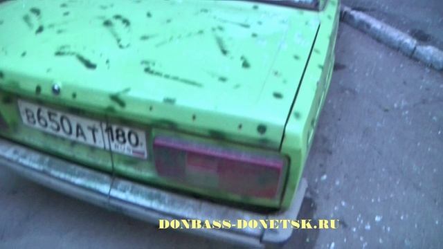 Последствия обстрела Петровского района г. Донецка 02.09.2023 года
