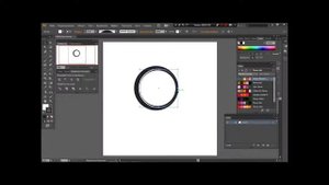 Уроки Adobe Illustrator CS6. Урок №2: Как нарисовать кольцо / Lesson № 2: How to draw a ring