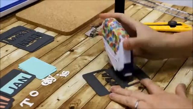 Проекты на плоттере ScanNCut. Многолетний календарь смотреть онлайн