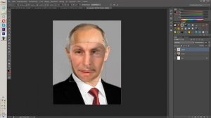 PHOTOSHOP LESSONS - Как соединить лица в фотошопе.