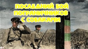 Последний бой пограничников с собаками