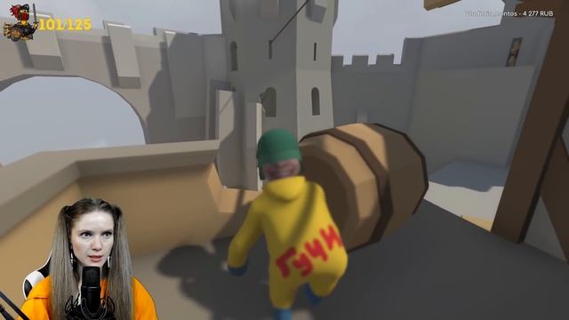 ПРОХОЖДЕНИЕ HUMAN FALL FLAT #3 WLG, VIKA KARTER, VOLKOFRENIA смотреть онлайн