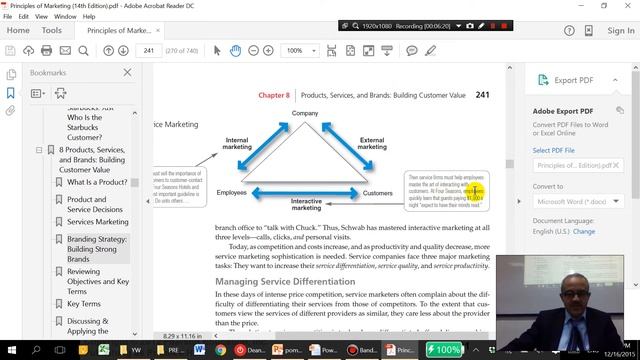 Ch 8 Part 5 | Principles of Marketing | Kotler. Services Marketing. Nature of services.