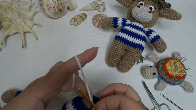 Как связать бычка морячка. Часть 1. смотреть онлайн