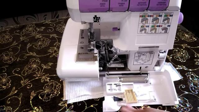 Оверлок Комфорт 888  Comfort model 888  Обзор