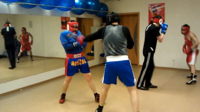 Бокс вольный бой новичков (бокс для начинающих) Boxing