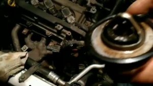 Toyota Vitz термостат (1SZFE) не греет печка. По большому кругу.