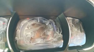 Полировка пластика приборной панели пастой Displex