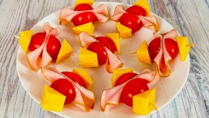 Быстрая и вкусная закуска на праздничный стол. Трачу всего 5 минут времени и готово