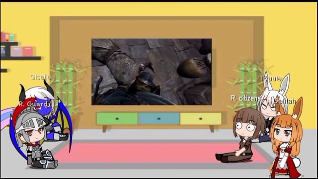 Gate side characters react to joshdub VR смотреть онлайн