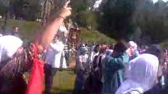 Крестный ход с Иконой Всемилостивого Спаса часть 3-3 смотреть онлайн