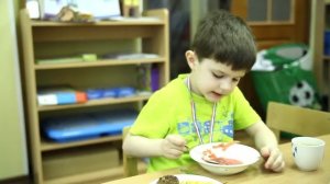 Один день из жизни детского сада. Обед. СПБ