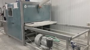 Шлифовка полотна по грунту на новом оборудовании - рельефно-шлифовальном станке ANKORD