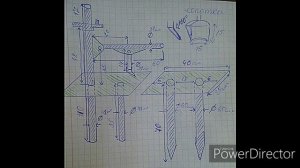 Чертёж моего шиномонтаж.