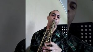 ensaiando sax alto Yamaha 62 década 90 / música te conhecer - toque no altar