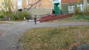 Осень, Омск, Крутая горка,