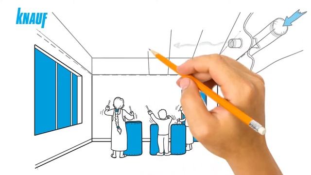 Knauf Danoline Ventilation ceilings смотреть онлайн