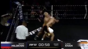 Даня Милохин 🆚️ Ажмал Хан (полный бой)