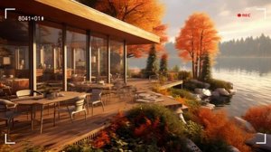 Кафе Джаз Мьюзик ? Осеннее кафе и джазовая расслабляющая музыка для работы, кабинет #1