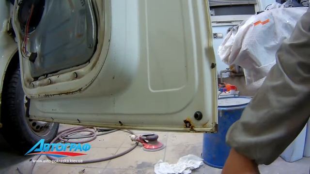 Как убрать ржавчину на деталях автомобиля. Часть 8. Ржавчина на дверях смотреть онлайн