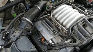Audi A6 C5 2001 Раскоксовка ДВС Замена датчика температуры