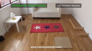 Тест на качество уборки LG VR6260LV