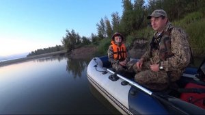 р.Чулым! Ловля Судаков и Щук на Перемет! Удача Вернулась к Сыну!