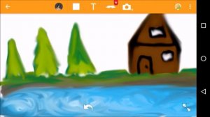 Cabin In The Woods - Sketch - Mobile Paint #7