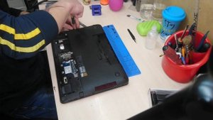 Разборка ноутбука Asus GL551J по просьбе клиента