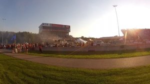 record setting pass, 330 mph IHRA top fuel dragster