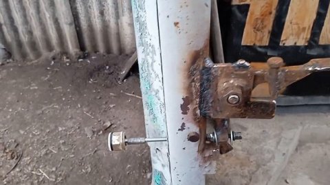Автоматический замок на калитку своими руками