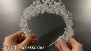 Диадема своими руками. Диадема ручной работы. Мода. Handmade jewellery. Tiara . Jewellers