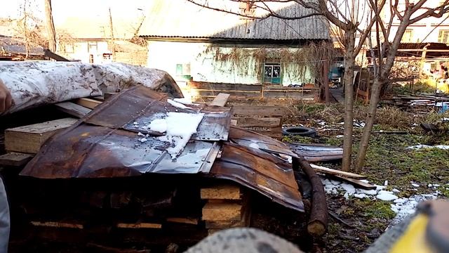 Гараж Мастерская из хлама часть 5 кровля смотреть онлайн