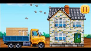 Мультик, строим дом полностью в Build a House. Мультик для маленьких деток