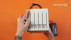Обзор сетевого хранилища QNAP D4 | Ситилинк