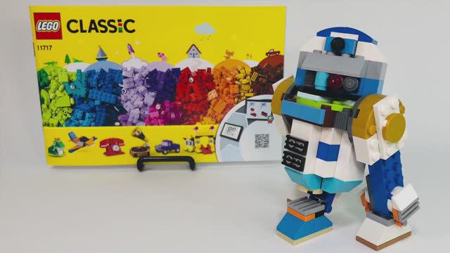 Собираем из Лего Классик 11717 робота из звездных войнов Р2Д2