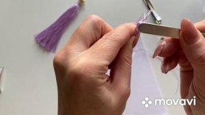 Кисточка из ниток.  . Легко и просто