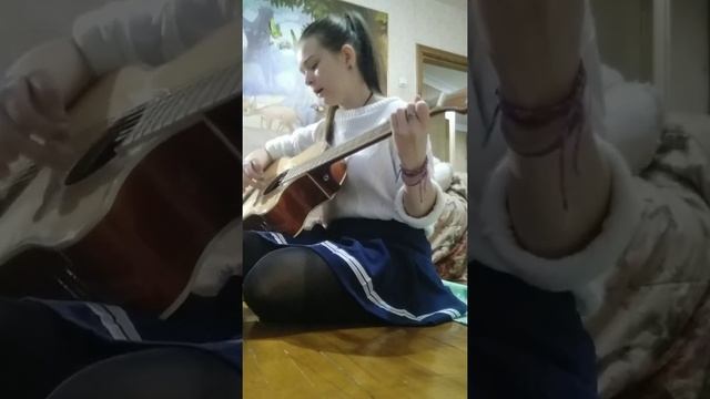 Cover на гитаре Наталья - Новогодние игрушки смотреть онлайн