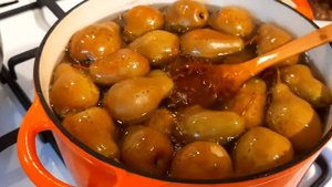 Варенье из Груш Целиком на Зиму в Пряном Сиропе