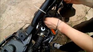 Регулировка клапанов ENDURO 250 люкс 01