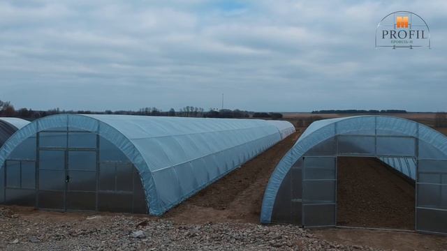 Теплицы для улиток ,теплиця для равликів ( завод теплиць Профіль-М) Вороновиця смотреть онлайн