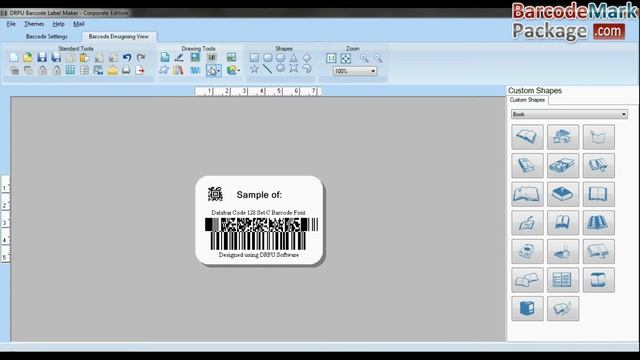 Steps to Create Barcode Labels with Code 128 Set C Databar Fonts