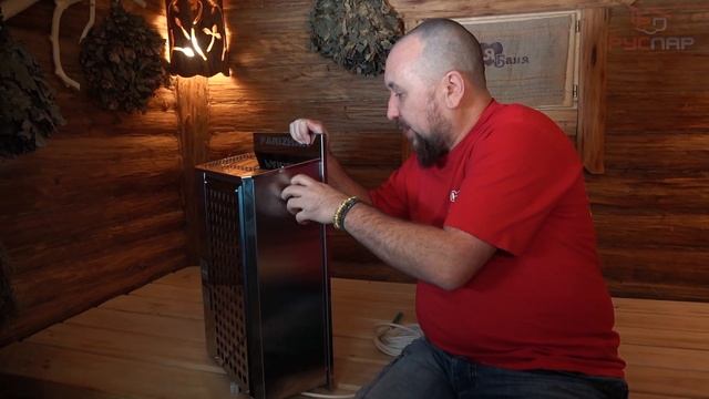 Электрокаменка ПАРИЖАР с ПАРОГЕНЕРАТОРОМ для бани и сауны смотреть онлайн