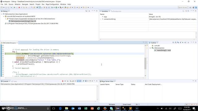 6. Executing the Sql Query