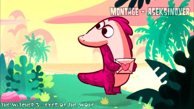 Google Pangolina Animation Saint Valentain's Day. The Witcher 3 - Eyes of the wolf смотреть онлайн