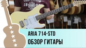 Aria 714-STD - обзор гитары