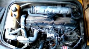 работа двигателя VW LT- 40 2.4 DW 1988г.в.